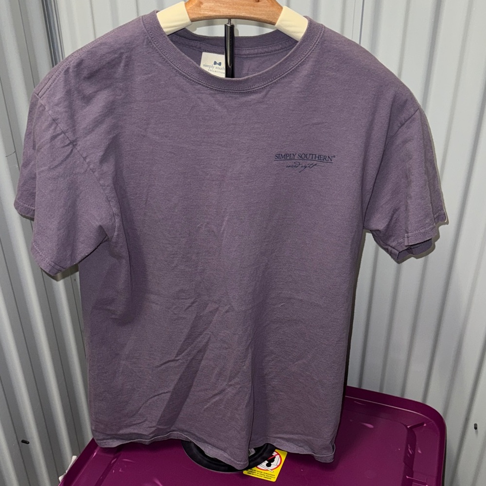 Simply Southern Lavender Short Sleeve Tee
